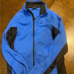 Spyder Women's Performance Jacket in Blue and Black